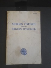 Morris Oxford Series V (1959-1961) Drivers Handbook