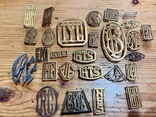 VINTAGE BRASS UNIFORM INLAID GRAMOPHONE BOX WOOD WORKING CABINET MAKER JG BF GN