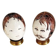 Vintage Rare OOAK Hand Painted