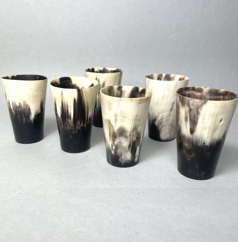 Horn cups traditional vintage - horn,
