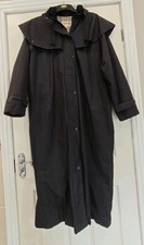 Tayberry Trench Waterproof Lined Coat Women's Medium Navy