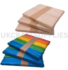 Lollipop Sticks Wooden Lolly