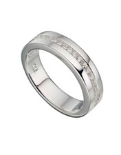 Sterling Silver Ring & CZ