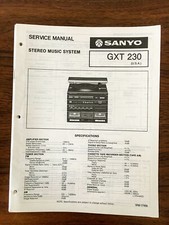 Sanyo GXT 230 Stereo Music