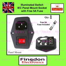 3 Pin IEC320 C14 Inlet Male