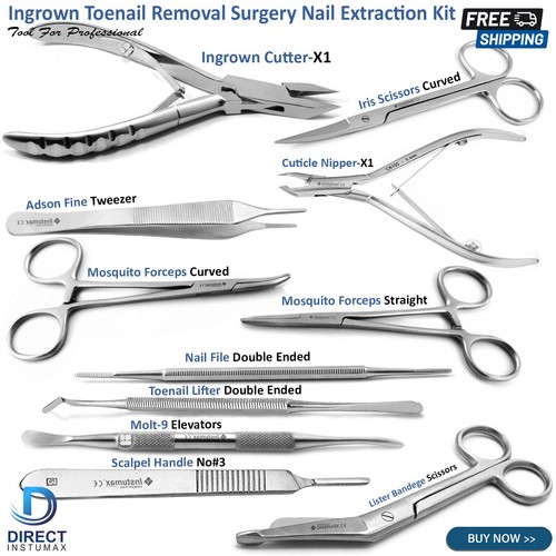 Ingrown toenail removal - toenail,