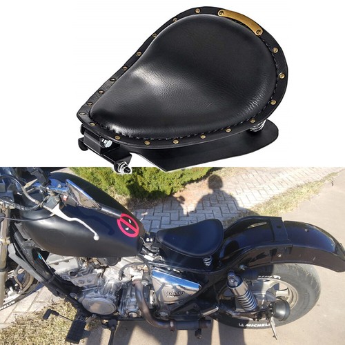 Black motorcycle bobber solo - black,