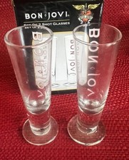 Bon Jovi Set Of 2 Shot