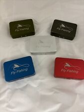 Fly Fishing Fly Box Aluminium 3 1/2 inch Foam Fly Box Colour & Foam Choice