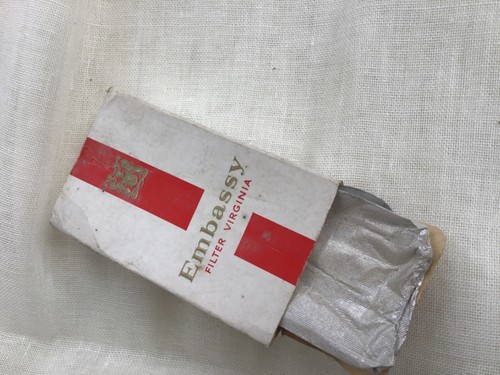 Vintage empty embassy - empty,