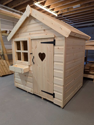 Wooden playhouse wendy - wooden,