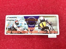 HONDA WINS 1989 FIM WORLD ROAD RACING EDDIE LAWSON NSR500 A PONS NSR250 STICKER