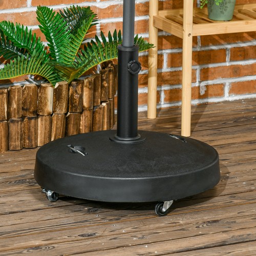 25kg resin garden - parasol, base