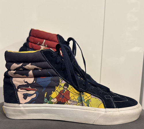 Vans sk8 the beatles yellow - beatles,
