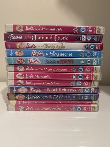 Barbie dvd bundle children - barbie,