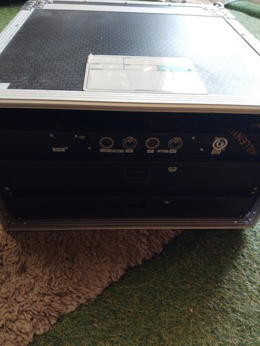 Touring rack case with - case, 1u
