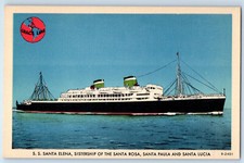 Postcard santa elena - s.s,