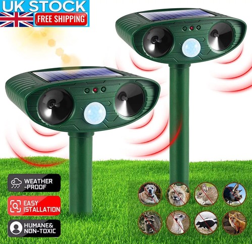 Ultrasonic solar cat dog - solar,