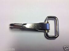 SNAP HOOK, fixed eye, 1", 25 mm strong