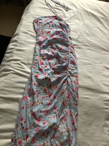 Zara white blue red patterned - white,