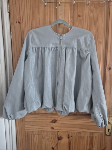 Leather effect zara jacket - effect,