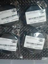 Original 57mm TOYOTA  Wheel Centre Caps (M#22) X4 black fit most cars