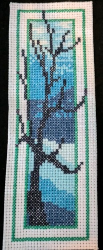 Completed cross stitch - completed,