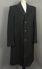 CROMBIE CLOTH COAT / OVERCOAT - Men's Size 42 - XL Extra Large - 42" Chest