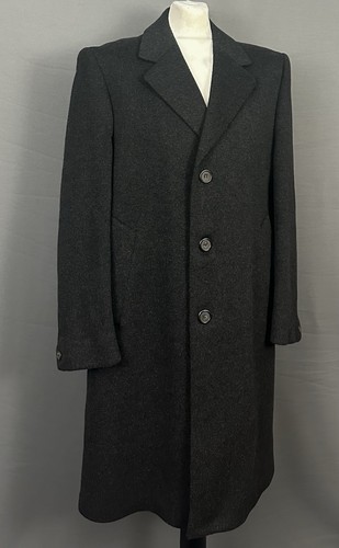 Crombie cloth coat overcoat - coat,