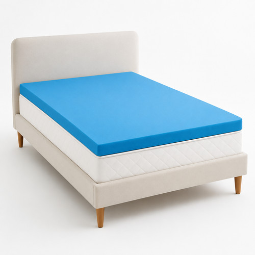 High density blue firm foam - high,