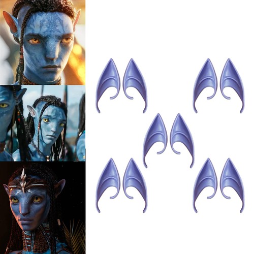 5pairs avatar cosplay elf ears - 5pairs,