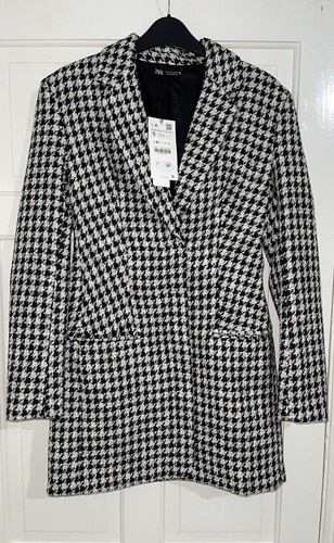 Zara black white textured - black,