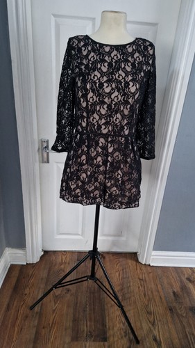Love label black lace - label,