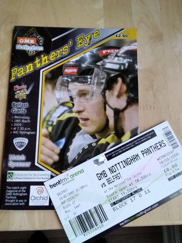 2008 nottingham panthers - 2008/9,