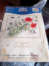 Dmc Poppy Spray Cross Stitch