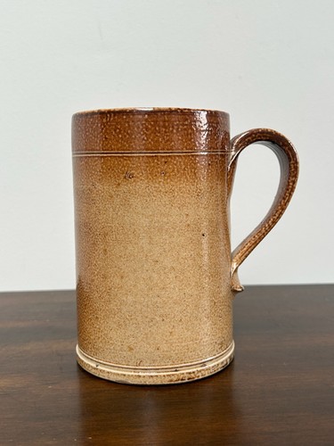 Antique english salt - antique, glaze