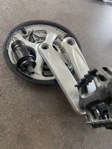 Suntour triple bike chainset - triple,