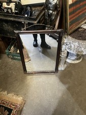 Vintage Retro Bamboo Style Wall Hanging Mirror Mid Century 1960s 1970s Retro VGC