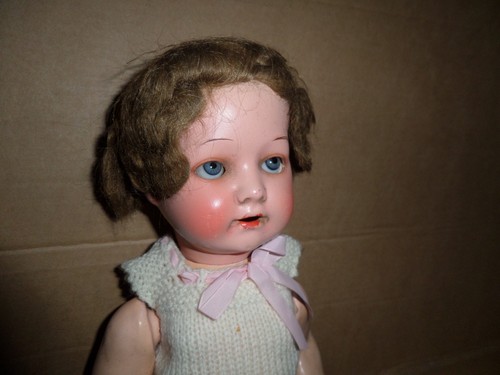 Antique german bisque - bisque, head