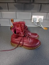 Dr Martens Vegan Oxblood Boots