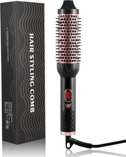 Thermal Brush 3 in 1 Hot Air Styling Brush,38mm Barrel Negative Ionic Curler