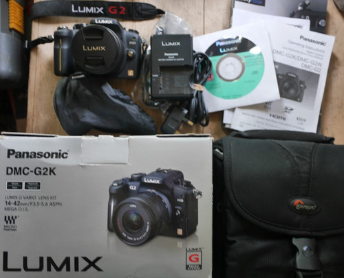 Panasonic lumix dmc black - panasonic, dmc-g2