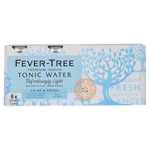 Fever tree refreshingly light - refreshingly,