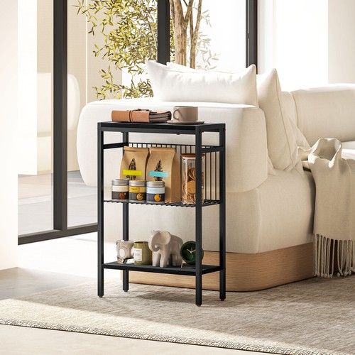 Side table with - storage,, small