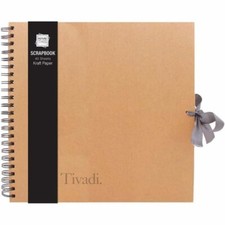 Kraft scrapbook album - album, 30x30cm