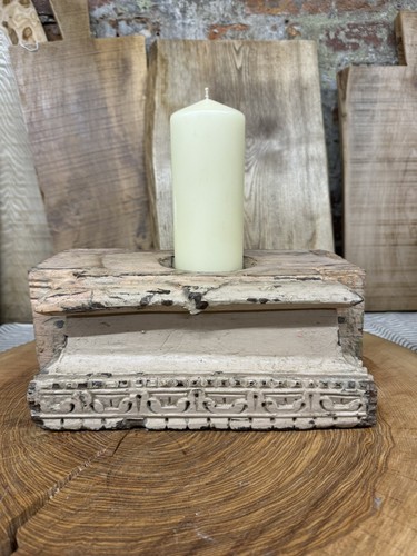 Rustic church candle - candle, /