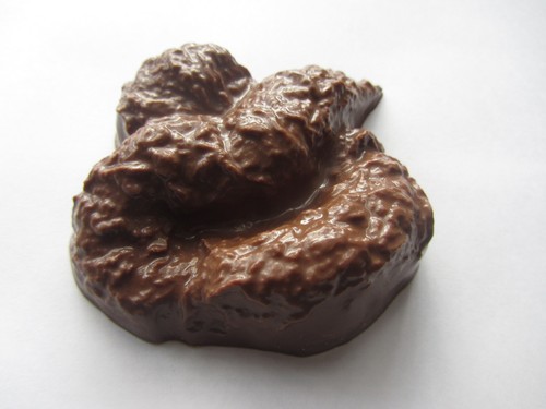 Novelty chocolate poo birthday - novelty,