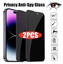 [2 Pack] Privacy Tempered