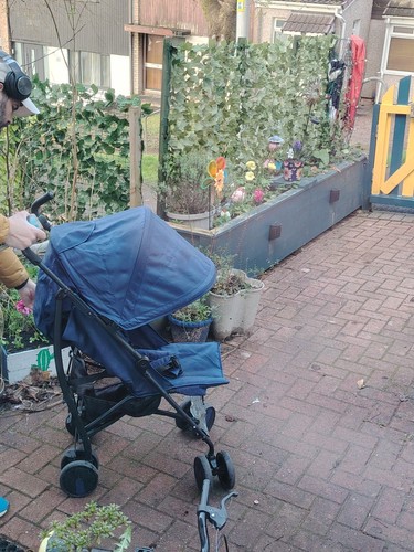 Cuggl blue pushchair navy - ,