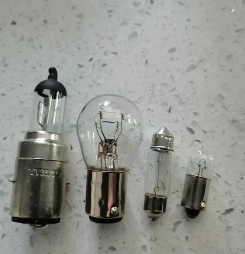 Lambretta bulb set 12v halogen - lambretta,